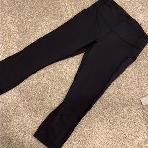 Lululemon black leggings size 8